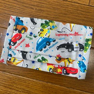 ディズニー(Disney)のハンドメイド　インナーマスク　カーズ(その他)