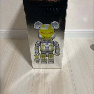 メディコムトイ(MEDICOM TOY)のBE@RBRICK SORAYAMA IRONMAN 100％ & 400％ (キャラクターグッズ)