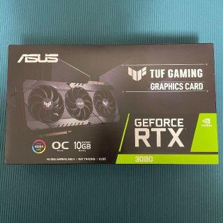 新品未開封 TUF-RTX3080-O10G-GAMING 海外購入品(PCパーツ)