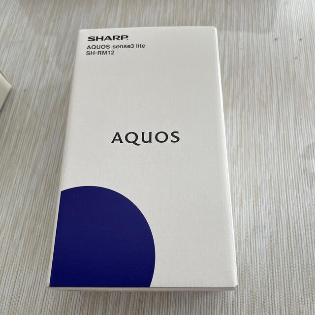 スマートフォン本体AQUOS sense3 lite SH-RM12