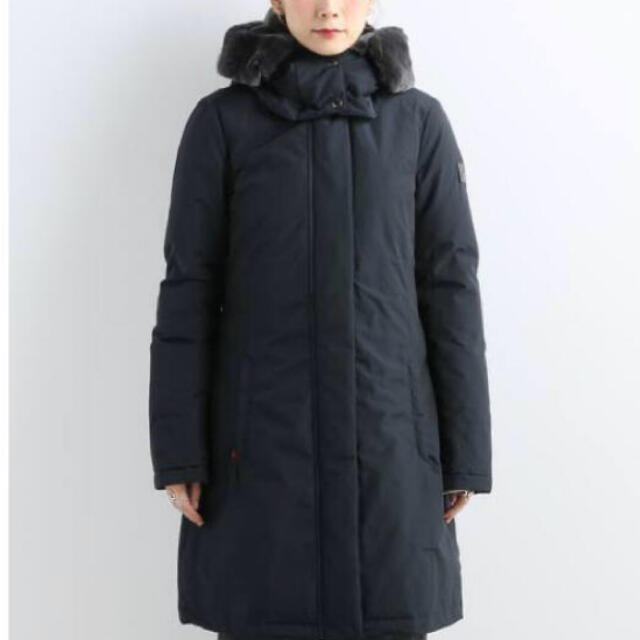 WOOLRICH(ウールリッチ)の【値下げ中】ウールリッチ  ダウンコート　ボウブリッジ　ブラック　S レディースのジャケット/アウター(ダウンコート)の商品写真