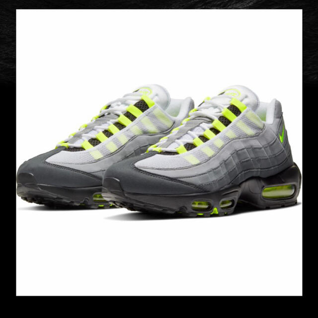 NIKE(ナイキ)のNIKE AIR MAX 95 OG NEON YELLOW イエローグラデ メンズの靴/シューズ(スニーカー)の商品写真