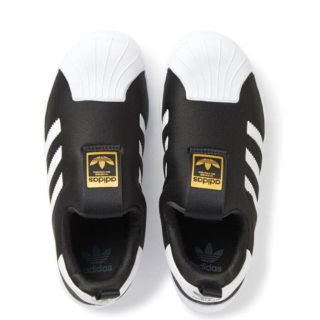 アディダス(adidas)の新品★アディダス　スーパースター　キッズ　スリッポン　18★(スリッポン)