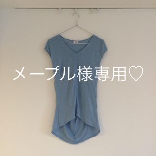 プラステ(PLST)のPLSTライトブルーTシャツ♡(Tシャツ(半袖/袖なし))