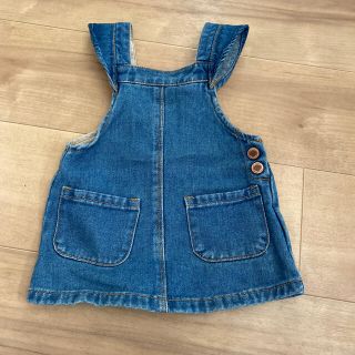 ザラキッズ(ZARA KIDS)のZARA  74センチ　ジャンパースカート(ワンピース)