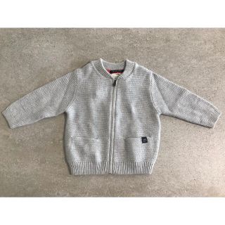 ザラキッズ(ZARA KIDS)のさーちゃん様専用【新品タグ付き】ZARA ニット　カーディガン 80㎝(カーディガン/ボレロ)