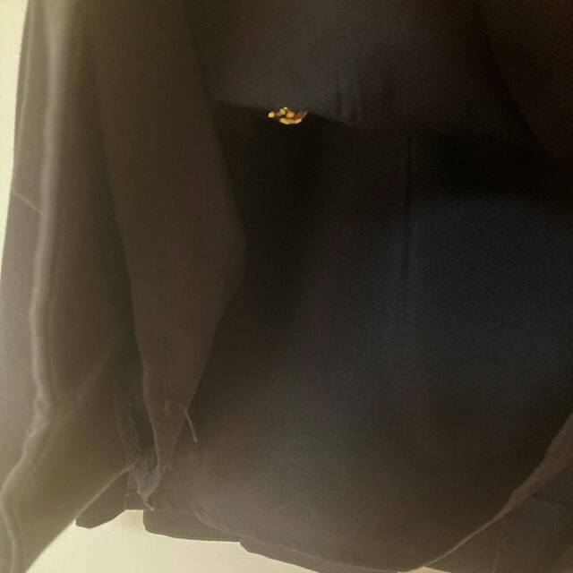 kate spade new york(ケイトスペードニューヨーク)のケイトスペード　サイズ116 6Ｙ　黒リボンスカート キッズ/ベビー/マタニティのキッズ服女の子用(90cm~)(スカート)の商品写真