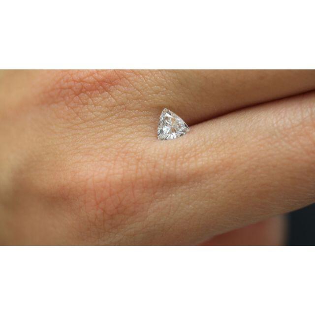 ダイヤモンドルーズ0.435ct・Trillion(CGL)