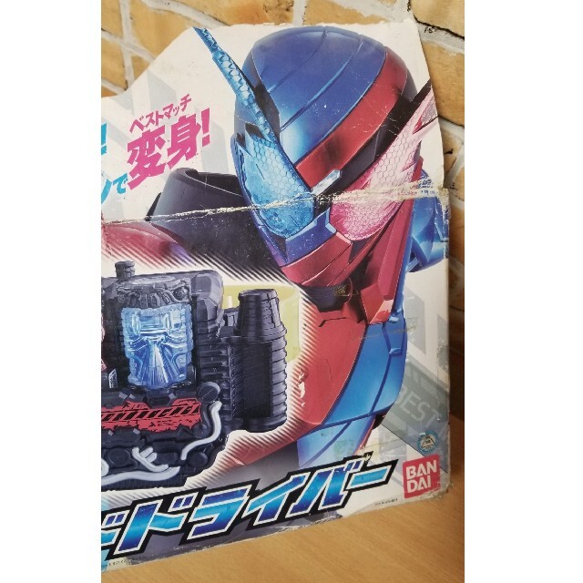 BANDAI(バンダイ)の新品 仮面ライダー ビルド ドライバー 訳あり エンタメ/ホビーのおもちゃ/ぬいぐるみ(キャラクターグッズ)の商品写真