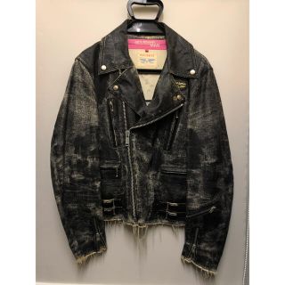 ジュンヤワタナベコムデギャルソン(JUNYA WATANABE COMME des GARCONS)のジュンヤワタナベ  コムデギャルソン　ルイスレザー　ライダース(ライダースジャケット)