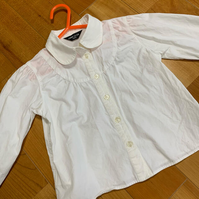 COMME CA ISM(コムサイズム)のコムサ　キッズ　ボレロとシャツのセット キッズ/ベビー/マタニティのキッズ服女の子用(90cm~)(ブラウス)の商品写真