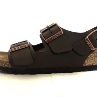 ビルケンシュトック(BIRKENSTOCK)のビルケンシュトック サンダル 37 - レザー(サンダル)