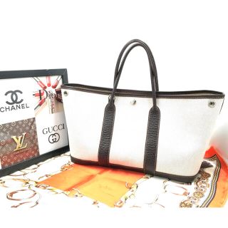 エルメス(HERMES)のfrmjpn様専用◆エルメス◆ガーデンパーティTPM◆アッシュ◆□H刻印◆マロン(トートバッグ)