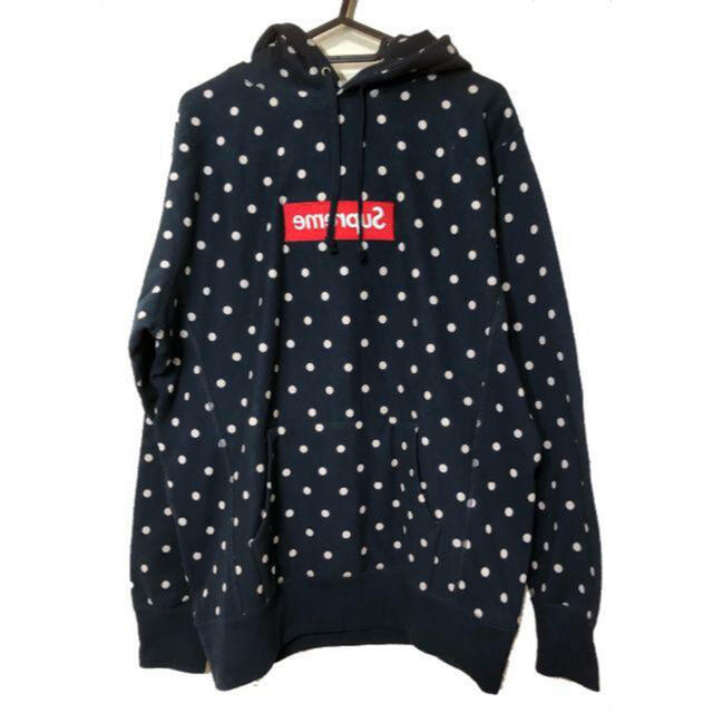 お値下相談可　シュプリーム　supreme  garcons コラボ　パーカートップス