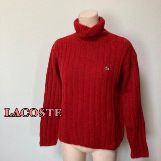 ラコステ(LACOSTE)のLACOSTE♡タートルネックリブニット(ニット/セーター)