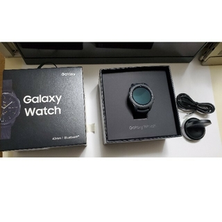 サムスン(SAMSUNG)の岡本様Galaxy watch SM-R810NZKAXJP 42cm(腕時計(デジタル))