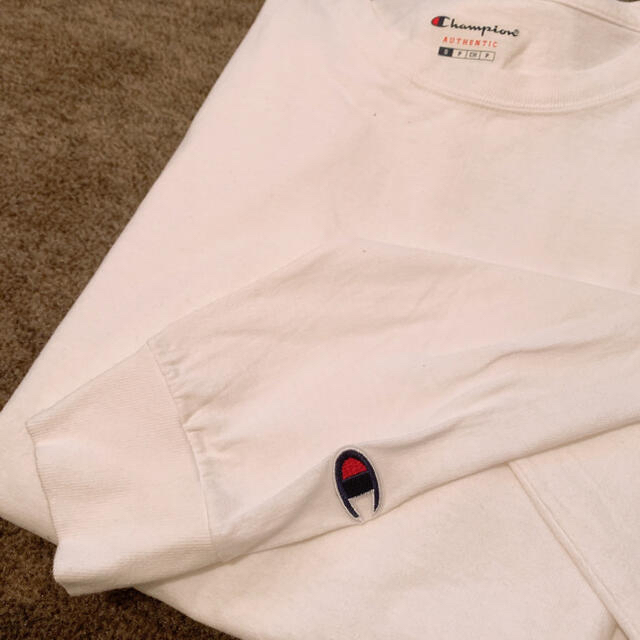 Champion(チャンピオン)のチャンピオン　ロンT サイズS レディースのトップス(Tシャツ(長袖/七分))の商品写真