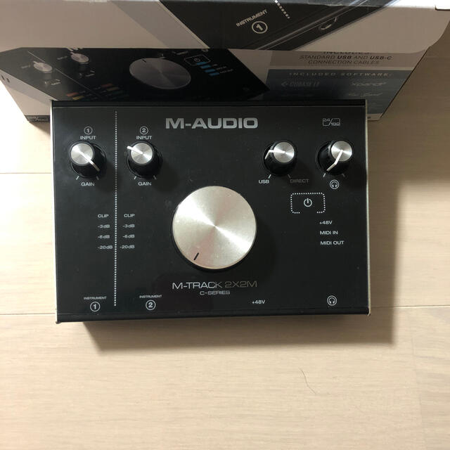 M-AUDIO M-TRACK 2x2M オーディオインターフェイス