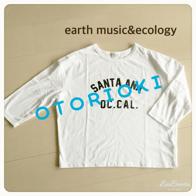 earth music & ecology(アースミュージックアンドエコロジー)のearth music&ecology レディースのトップス(Tシャツ(長袖/七分))の商品写真