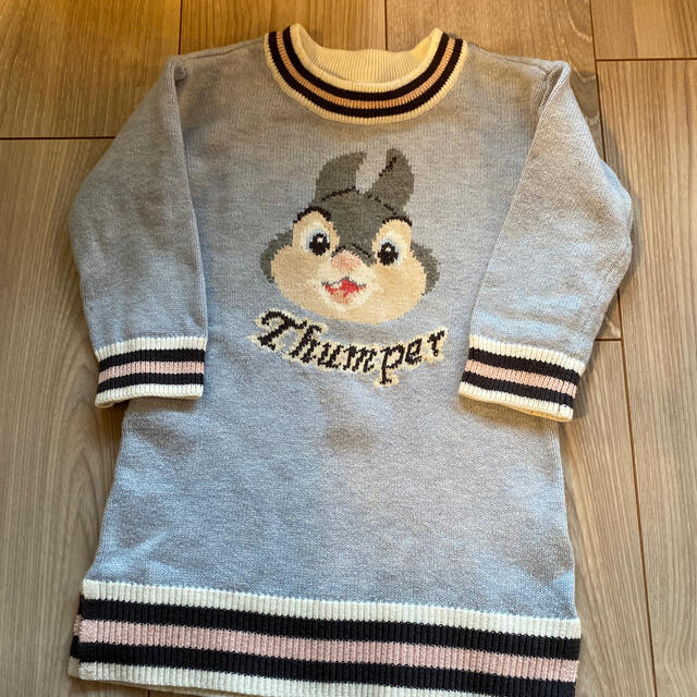 babyGAP(ベビーギャップ)のワンピース　セーター　女の子 キッズ/ベビー/マタニティのキッズ服女の子用(90cm~)(ニット)の商品写真