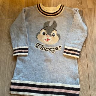 ベビーギャップ(babyGAP)のワンピース　セーター　女の子(ニット)