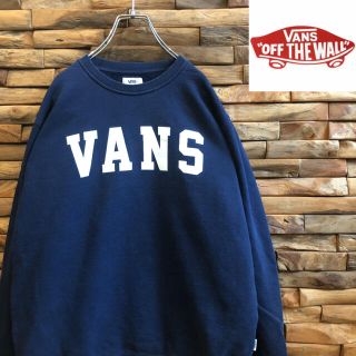 ヴァンズ(VANS)のVANS バンズ スウェット トレーナー Mサイズ ビッグロゴ ユニセックス(スウェット)