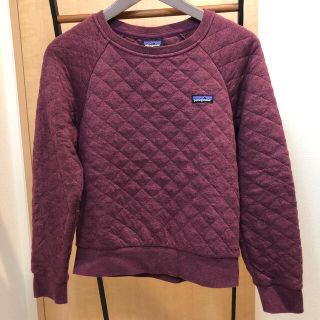 パタゴニア(patagonia)のパタゴニア  オーガニックコットン　キルトクルー　XS(トレーナー/スウェット)