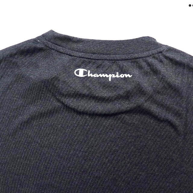 Champion(チャンピオン)の吸汗速乾 ロンT 長袖 Tシャツ 黒  メンズのトップス(Tシャツ/カットソー(七分/長袖))の商品写真