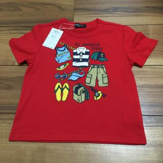 コムサイズム(COMME CA ISM)のコムサ コムサイズム 110Tシャツ 赤(Tシャツ/カットソー)