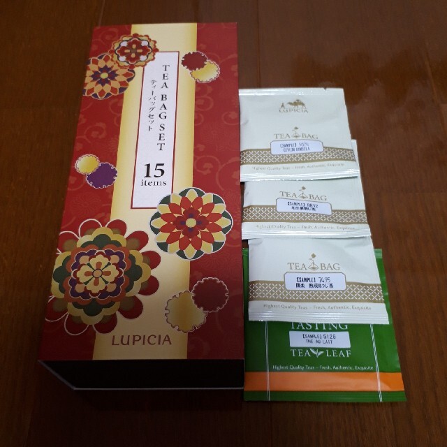 LUPICIA(ルピシア)の【ルピシア】人気のお茶　ティーバッグセット　15種＋おまけ4種　合計19袋 食品/飲料/酒の飲料(茶)の商品写真