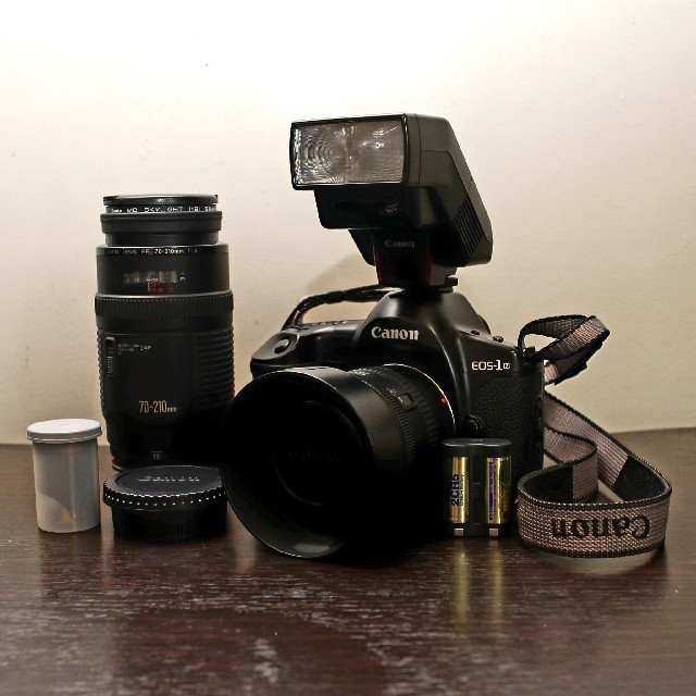 CANON EOS-1N + CANON EF ZOOM LENS