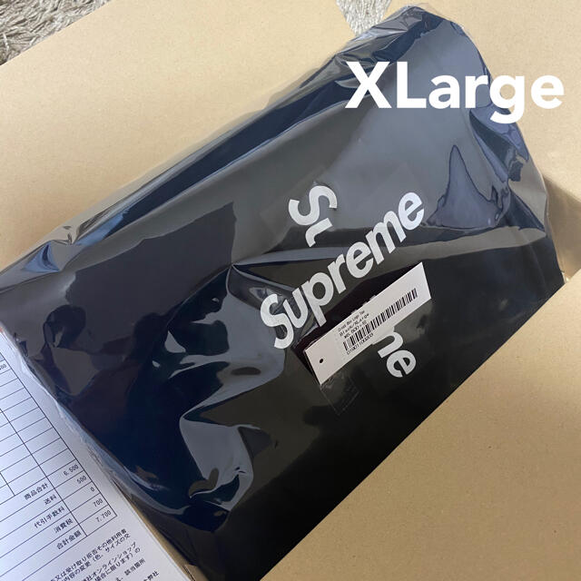 Supreme(シュプリーム)の【XL】Supreme Cross Box Logo Tee メンズのトップス(Tシャツ/カットソー(半袖/袖なし))の商品写真