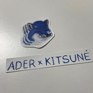 メゾンキツネ(MAISON KITSUNE')の超人気 Adererror X maison Kitsune ステッカー(iPhoneケース)