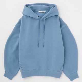 マウジー(moussy)のMOUSSY COCOON SLEEVE HOODIE L/BLU(パーカー)