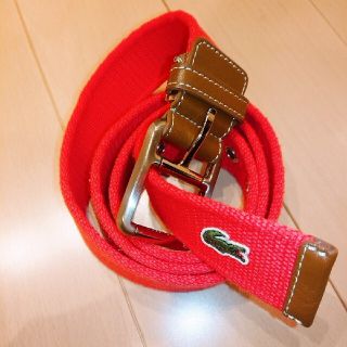 ラコステ(LACOSTE)の白峰レッグ様専用 LACOSTE ラコステ ベルト(ベルト)