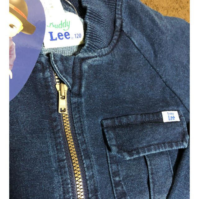 Lee(リー)のジャケット　デニム　コート　Lee 新品　120cm キッズ/ベビー/マタニティのキッズ服女の子用(90cm~)(ジャケット/上着)の商品写真