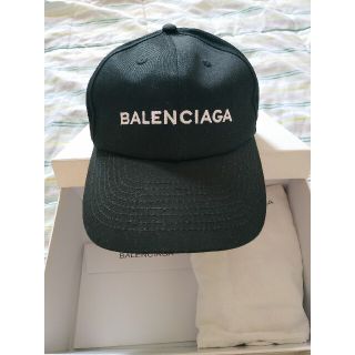 バレンシアガ(Balenciaga)の♛balenciaga キャップ黒(キャップ)