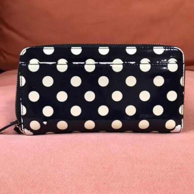 kate spade new york(ケイトスペードニューヨーク)のkatespade ドット柄　財布　wallet メンズのファッション小物(長財布)の商品写真