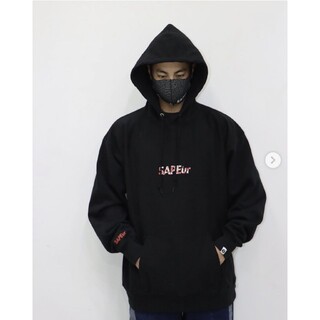 完売◇SAPEur サプール◇バンダナロゴパーカー◇XXL