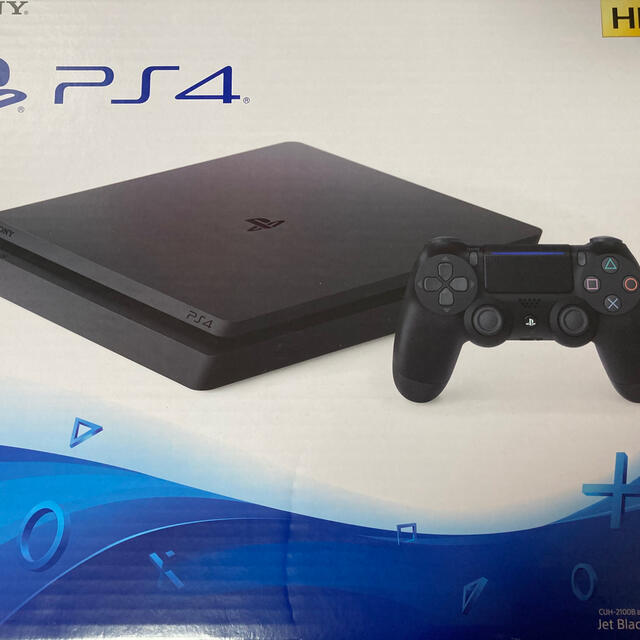 PlayStation4(プレイステーション4)のPS4 CUH2100 1TB jet black 本体 エンタメ/ホビーのゲームソフト/ゲーム機本体(家庭用ゲーム機本体)の商品写真