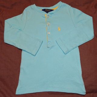 ポロラルフローレン(POLO RALPH LAUREN)のポロラルフローレン POLO RALPH LAURENボタン ロング Tシャツ(シャツ/カットソー)