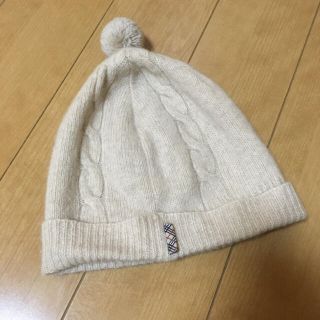 バーバリー(BURBERRY)のBURBERRY  子供用　ニット帽(帽子)