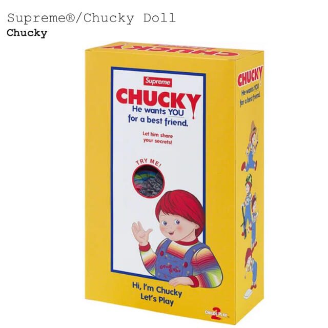 Supreme®/Chucky Doll