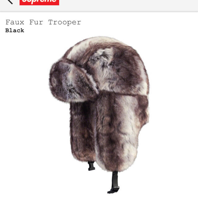 状態も綺麗かと思いますSupreme  Faux Fur Trooper