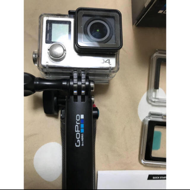 GoPro(ゴープロ)のGPRO HERO4 スマホ/家電/カメラのカメラ(コンパクトデジタルカメラ)の商品写真
