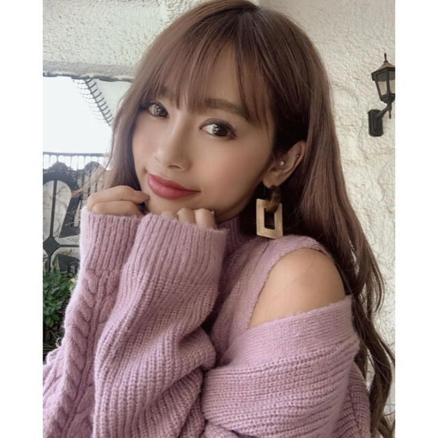 rienda(リエンダ)の❤️【送料込】rienda☆ MIX Cable Knit OP☆新品未使用 レディースのワンピース(ロングワンピース/マキシワンピース)の商品写真