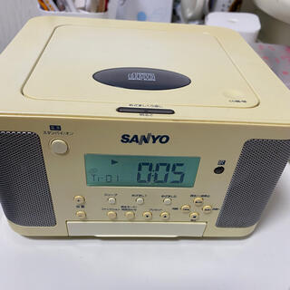 サンヨー(SANYO)のCDプレイヤー(ラジオ)