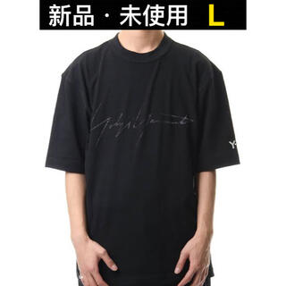 ワイスリー(Y-3)のY-3 ワイスリー   シグネチャー SIGNATURE   tシャツ Lサイズ(Tシャツ/カットソー(半袖/袖なし))