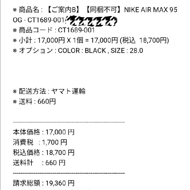【国内正規販売品】NIKE AIR MAX 95 エアマックス95 2