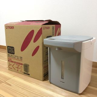 タイガー(TIGER)のほぼ新品　タイガー  蒸気レスVE電気魔法瓶 とく子さん PIJ-A220(W)(電気ポット)